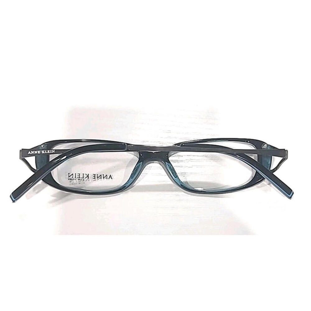 Anne Klein AK8048 142 Girls Petite Blue Rectangle Eyeglasses 47-15 135 New - Picture 3 of 6